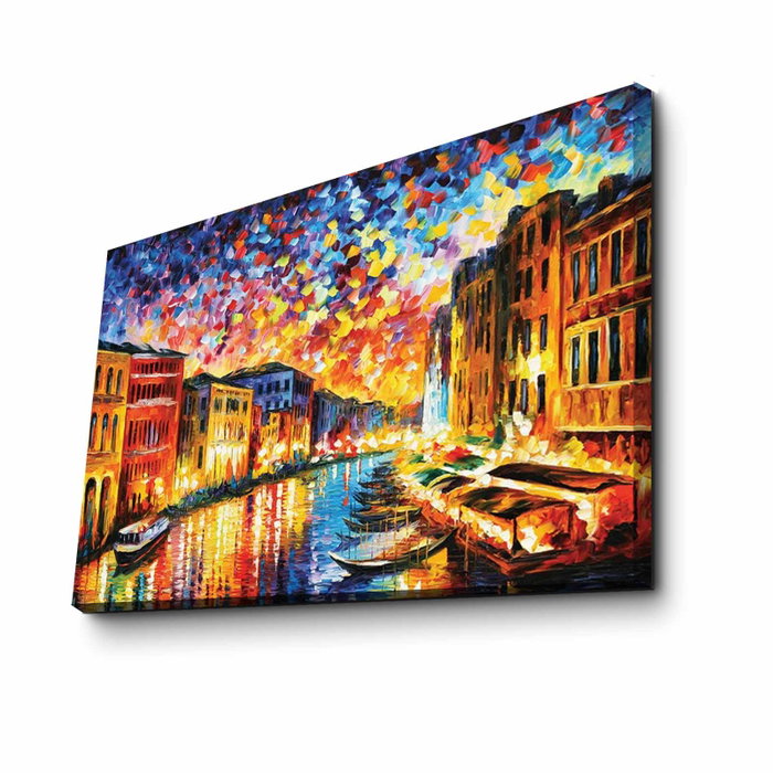 Wallity FAMOUSART-081 Lienzo Decorativo de Leonid Afremov 45 x 70 cm